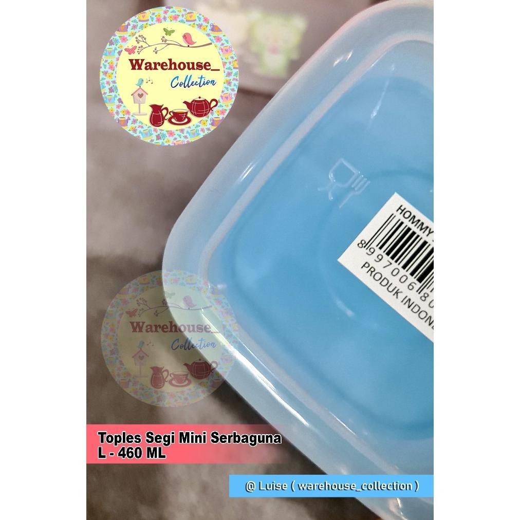 TOPLES MINI SERBAGUNA / SEALWARE SEGI LARGE MALENNA L - 240 ML/TEMPAT MPASI/TEMPAT BUMBU BASAH