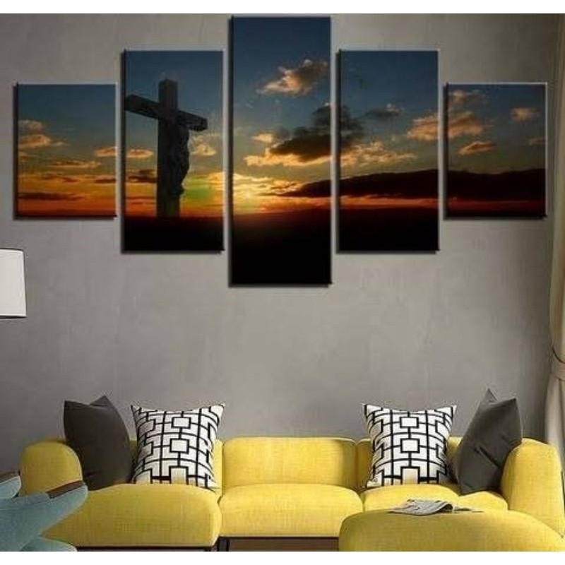 ((Cod)) Hiasan Dinding Set Yesus Kristus//Dekorasi Dinding Set Yesus Kristus