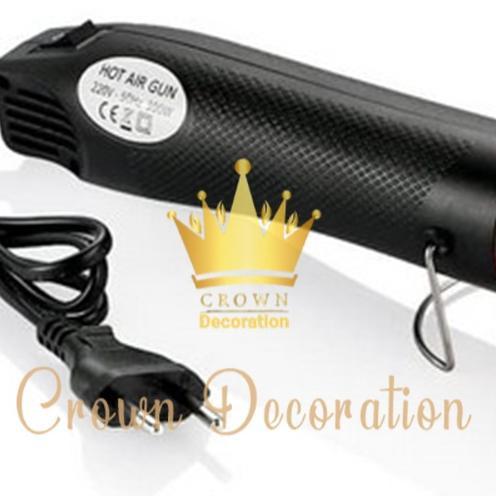 Heat Gun Alat Pemanas Repair Flower Shrink Electric Nozzle Embossing Paint Import Berkualitas Artifi