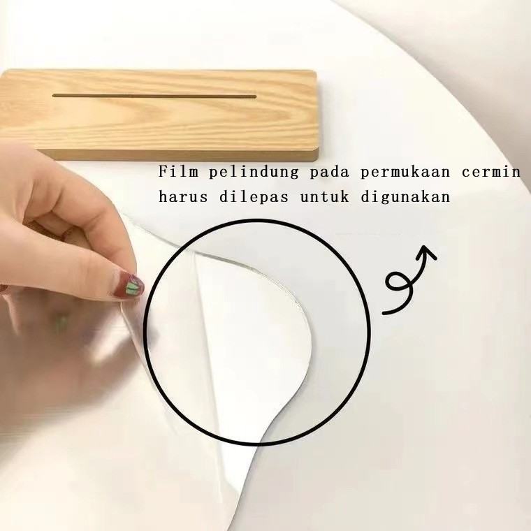 Cermin Estetika / Cermin Lipat / Cermin Rias / Cermin Rias / Cermin Meja / Kaca Meja Rias / Cermin H