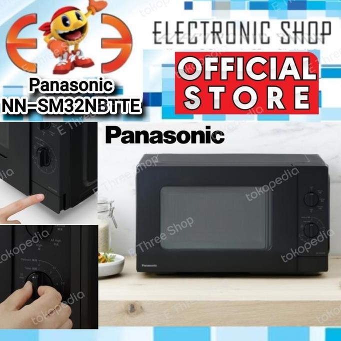 Panasonic NN SM32Nb Microwave Oven 25 L - Low Watt - Black