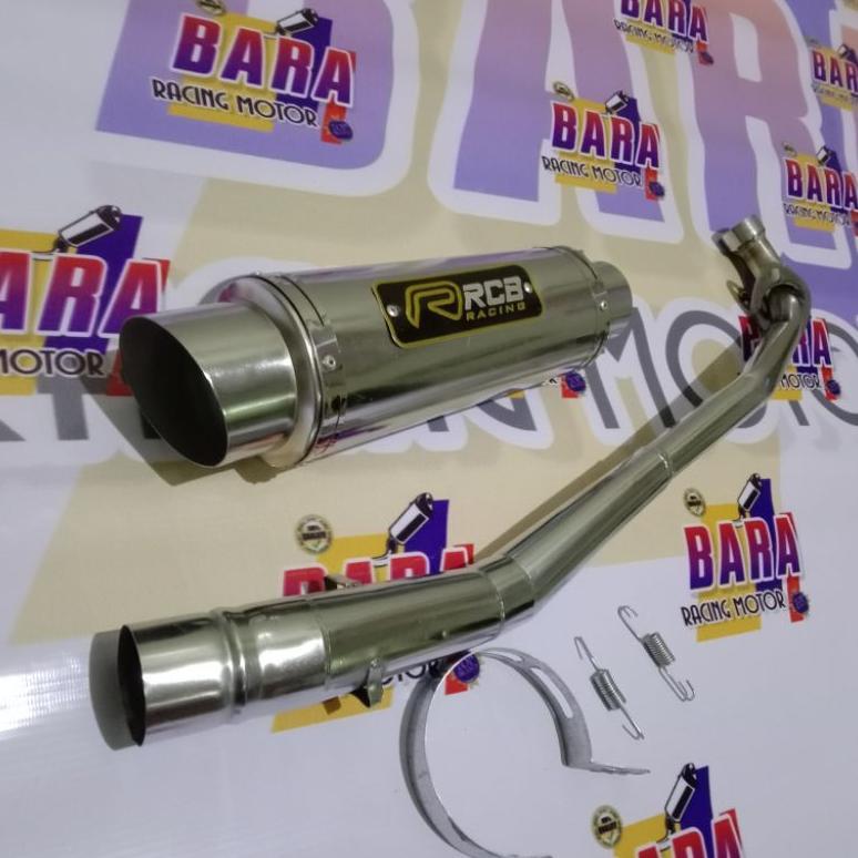 Gratong Knalpot Racing Rcb  Jupiter Z,Burhan,Robot,Vega R,Lama,Zr,New,Supra 100,Fit X,Shogun,Smash,W