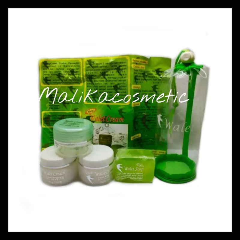 Cream Walet Bengkoang Original / Krim Walet Hijau / Krim Walet Lontong / Cream Walet