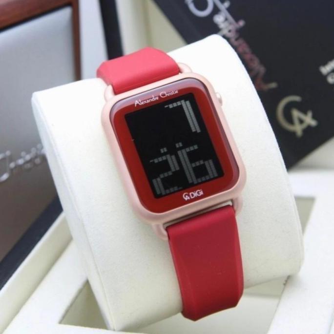 jam tangan wanita orinal christie AC9332LH ROSEGOLD PEACH
