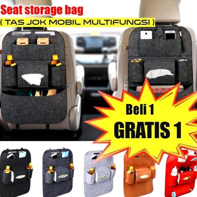 CAR SEAT ORGANIZER / TAS JOK MOBIL MULTIFUNGSI / UNTUK SEMUA TIPE MOBIL / AVANZA / XENIA / BRIO / SI