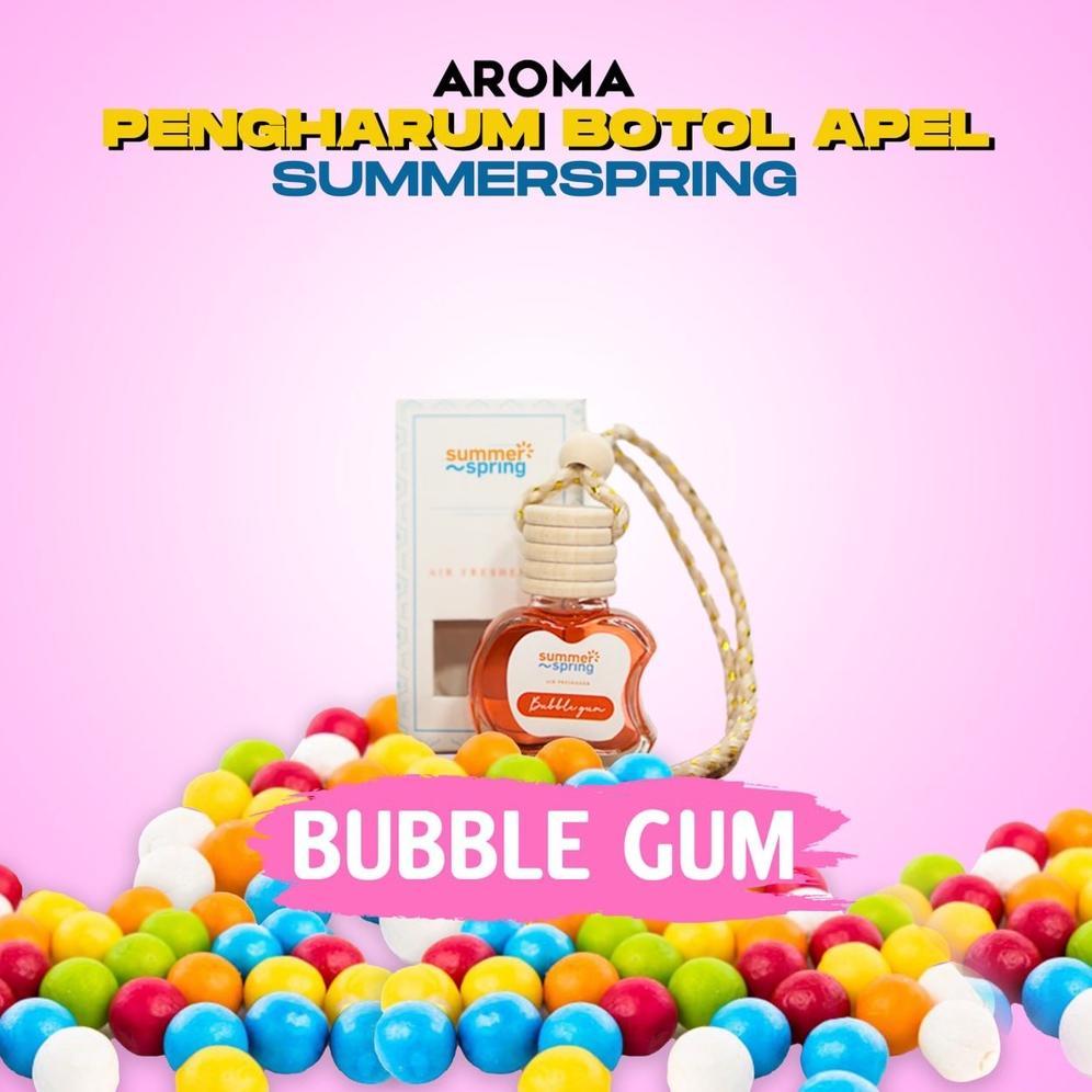 Awet Pengharum Ruangan Parfum Mobil Toilet Kamar Mandi Tidur Wangi Botol Apel Summerspring Bubble Gu