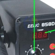 Eelic Sor-Uap858D Solder Uap / Blower 858D