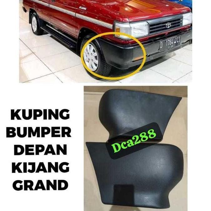 KUPING TANDUK BUMPER DEPAN KIJANG GRAND KUPING BUMPER SET KANAN KIRI BAHAN PLASTIK ABS TEBAL ASLI