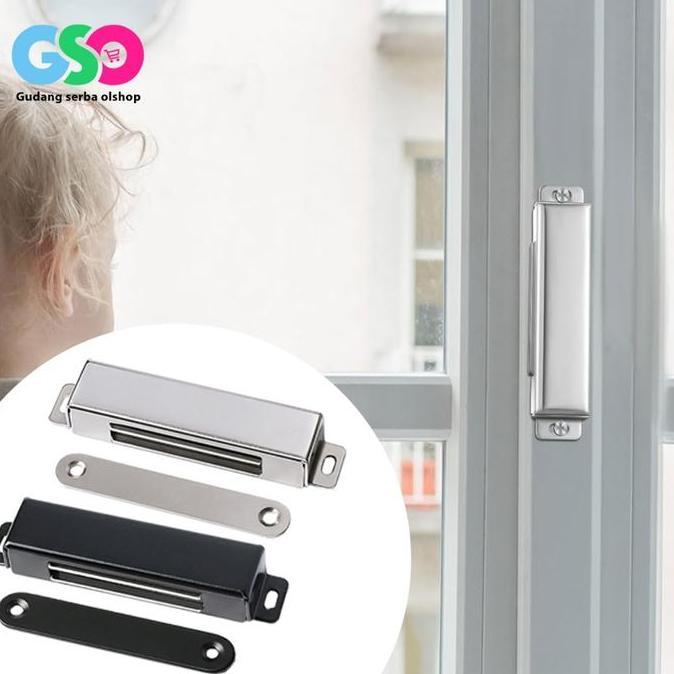PYLANTUS Magnetic Door Closer 4 Inci Magnet Pintu Lemari Magnet Pintu Kamar Mandi Door Closer Magnet