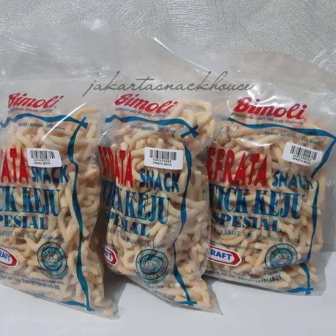 SNACK STICK KEJU EFRATA 200GR ASLI LAMPUNG ORIGINAL
