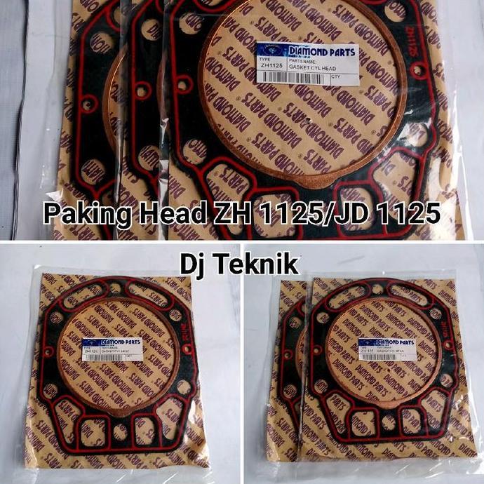 PAKING HEAD ZH 1125/JD 1125 / GASKET HEAD ZH 1125 / PAKING SILINDER KOP ZH 1125/JD 1125 ENGINE FORSA