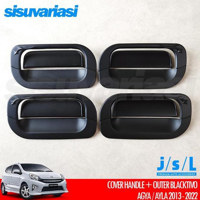 COVER HANDLE + OUTER PINTU AGYA AYLA 20132022 | AKSESORIS MOBIL ASLI