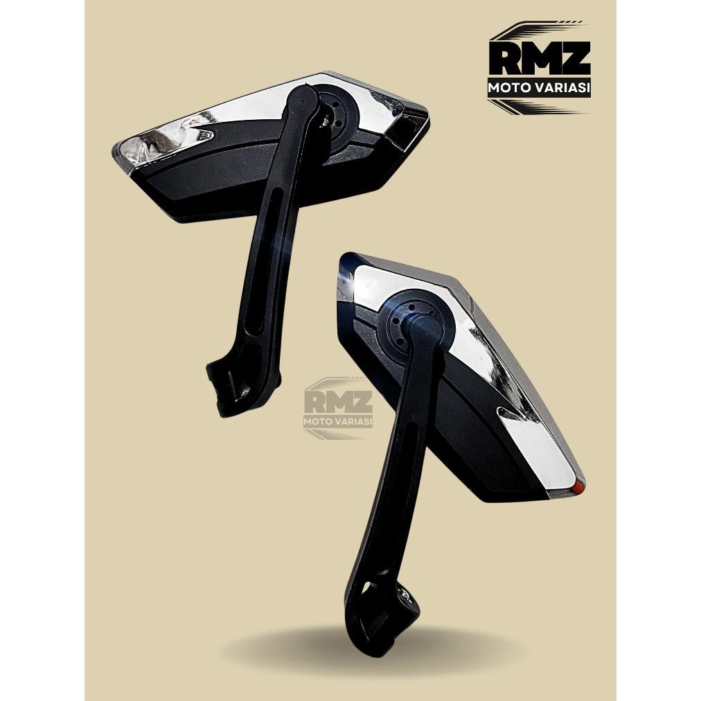 NEW DEALS Spion Motor Racing Lipat Model Koso Universal Kanan Kiri Spion Variasi Sport Touring Matic