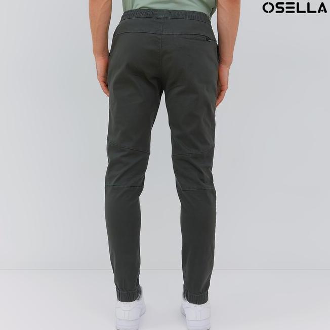 New Osella Relaxed Waist Half Jogger Pants With Adjustable Drawstring 24002 Celana Panjang Pria