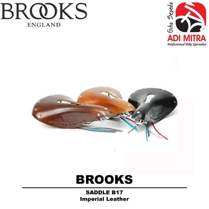 Sadel Jok Kulit Sepeda Brooks B17 Imperial Leather Saddle Kulit