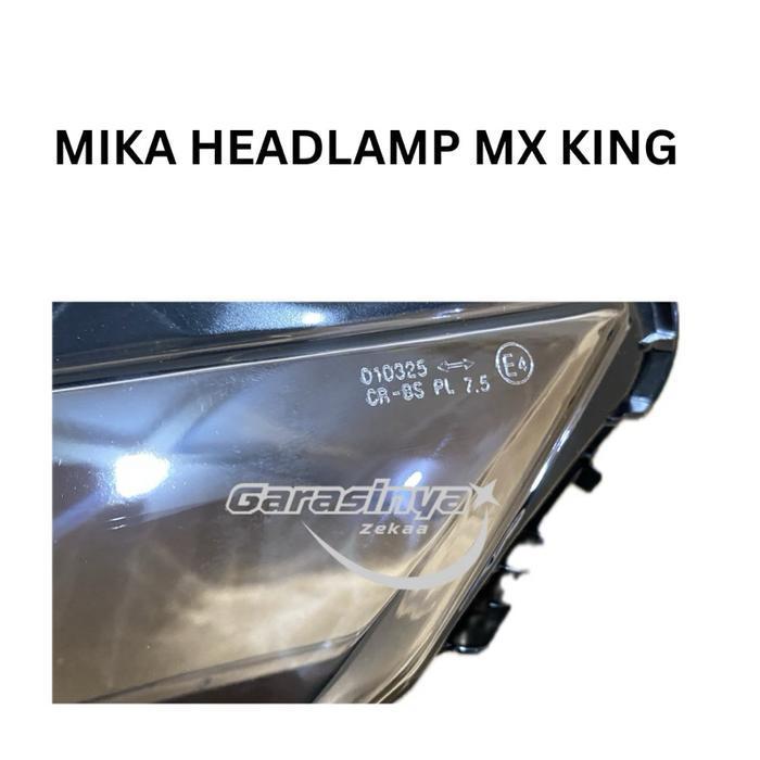 Stanley Mika Reflektor Lampu Depan Kaca Lensa Mx King 150 Led V2 Untuk Kendaraan Dan Kualitas Terbai