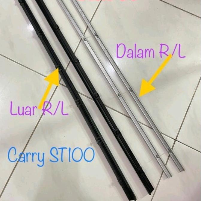 Karet Pelipit Kaca Pintu Untuk Mobil Susuki Carry Bagian Luar Dan Dalam Restock