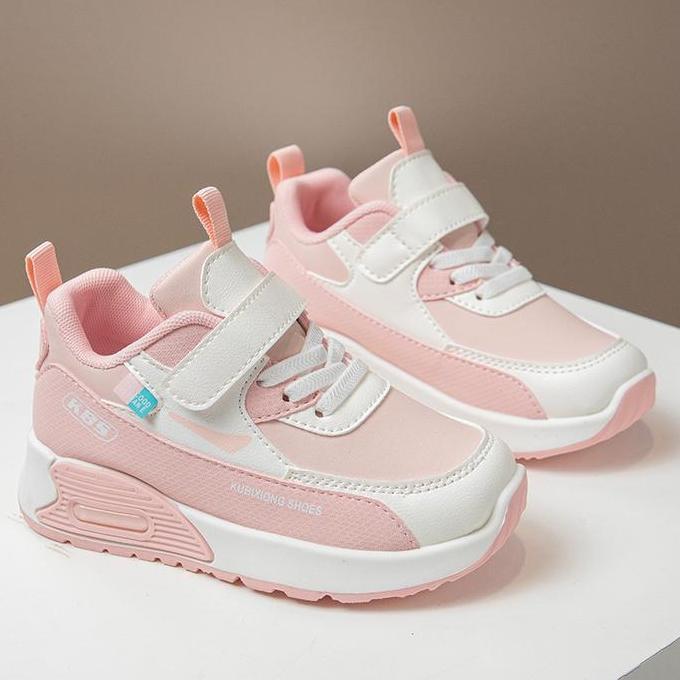 COD SEPATU SNEAKERS SPORTY ANAK PEREMPUAN KEKINIAN / SEPATU SNEAKERS CASUAL PINK ANAK CEWEK TERBARU 