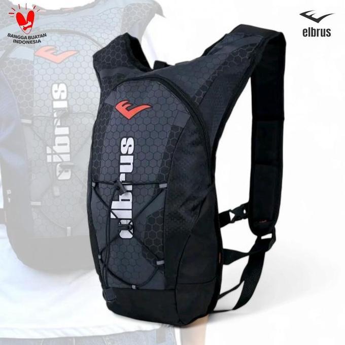 ELBRUS - Tas Hydropack Pria 10L Trail Running Fausto Hydropack Cycling Backpack Tas Sepeda Touring H