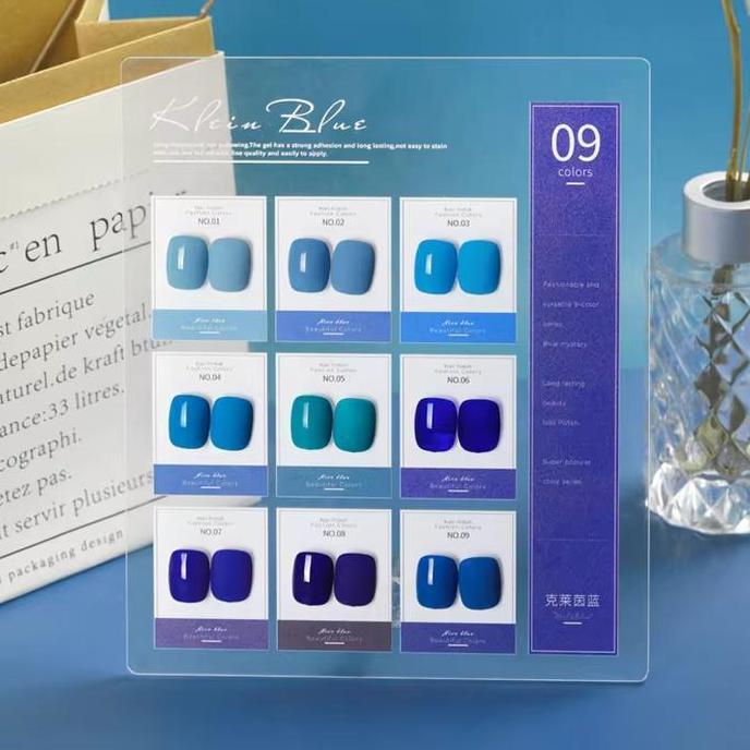 Chiodo- As Nail Gel Polish Akb Klein Blue Series 15Ml Kutek Another Sexy Biru Tua Muda