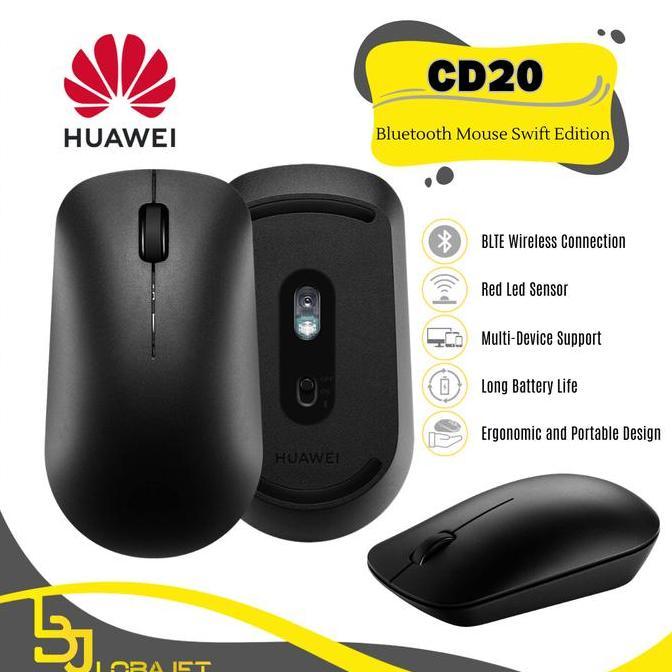 HUAWEI CD20 Bluetooth Mouse Swift Edition Mouse dari HUAWEI