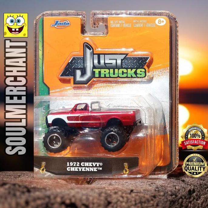 Jada 1972 Chevy Cheyenne Merah Just Trucks New