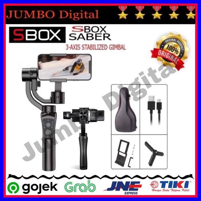 TERLARIS GIMBAL SBOX SABER 3-AXIS STABILIZER SAINGAN BRICA B-STEADY BSTEADY DJI