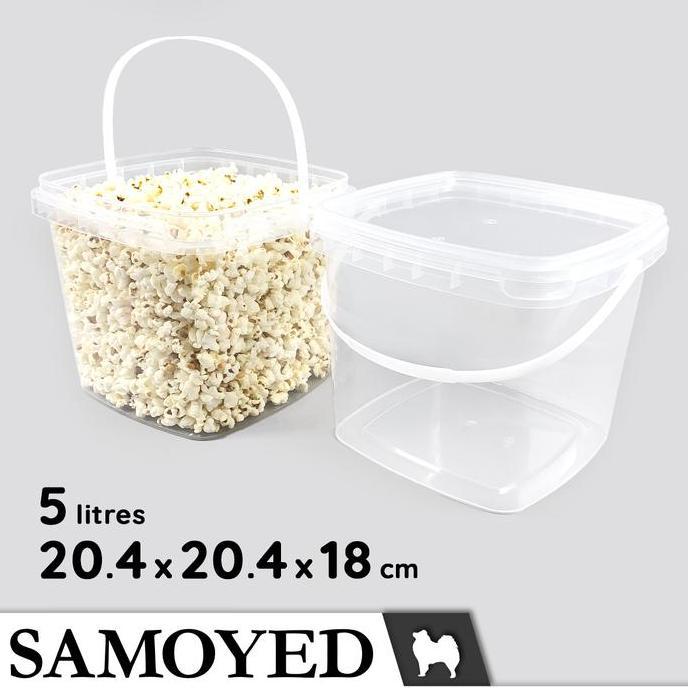 TERLARIS TEMPAT / KOTAK / EMBER PLASTIK PENYIMPANAN SERBA GUNA / FOOD GRADE PLASTIC STORAGE / CONTAI
