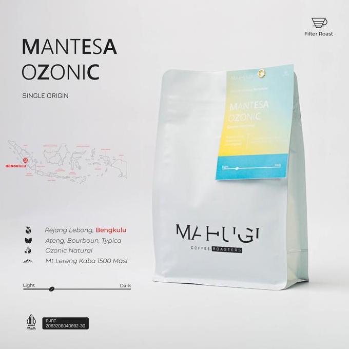 Mahugi Coffee Mantesa Ozonic - Natural Ozonic - Biji Kopi Arabika Speciality