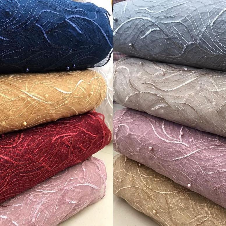 Premium Kain Batik Jarik Set Kebaya Brokat Sogan Batik