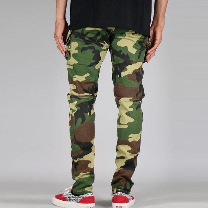 Hyper Denim Woodland Camo Cargo Pant