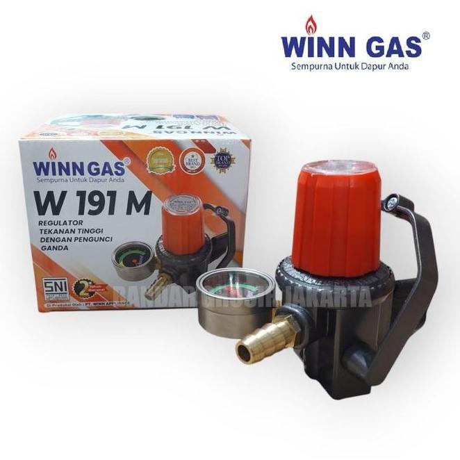 Regulator Hh Pressure Winn Gas W191M Regulator Tekanan Tinggi Winn Gas W 191 M Winn Gas Regulator W1