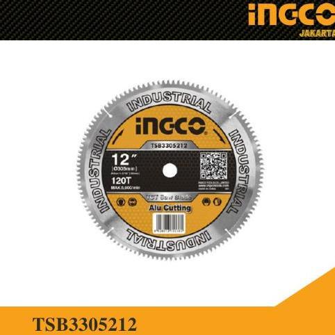 Best Seller Mata Miter Saw Aluminium Tct Saw Blade 12" Ingco Tsb3305212 Gergaji