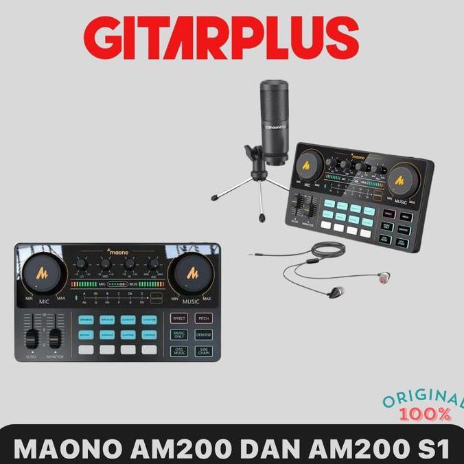MAONO MONOCASTER AM200 MOBILE SOUNDCARD RECORDING HP