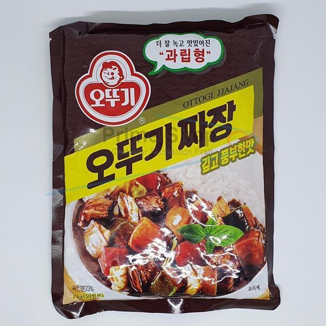 Murah Ottogi Jjajang Sauce 1Kg Bumbu Saus Kacang Hitam Jajang Korea Import