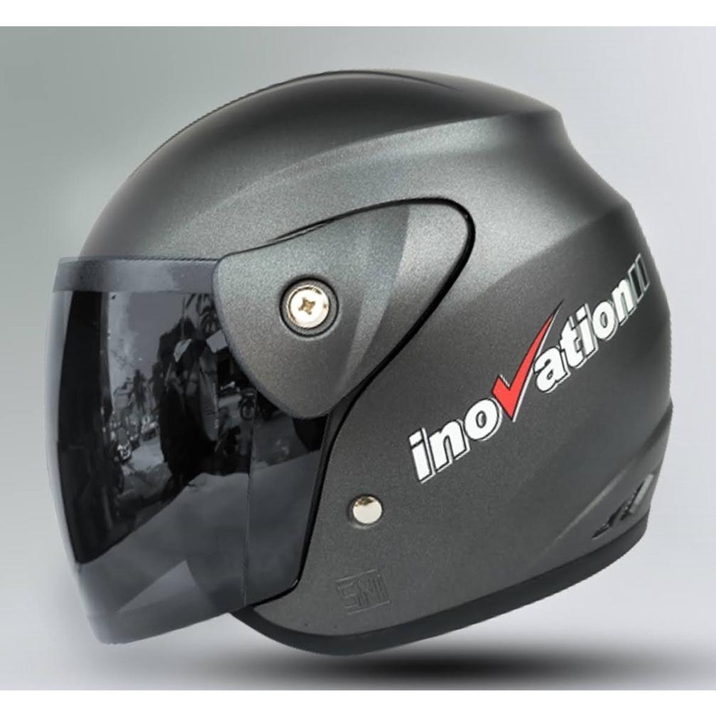 NEW PRODUCT Helm Evo Polos Mode GM Kaca Hitam (SNI) Helm Dewasa pria Dan Wanita bisa Cod