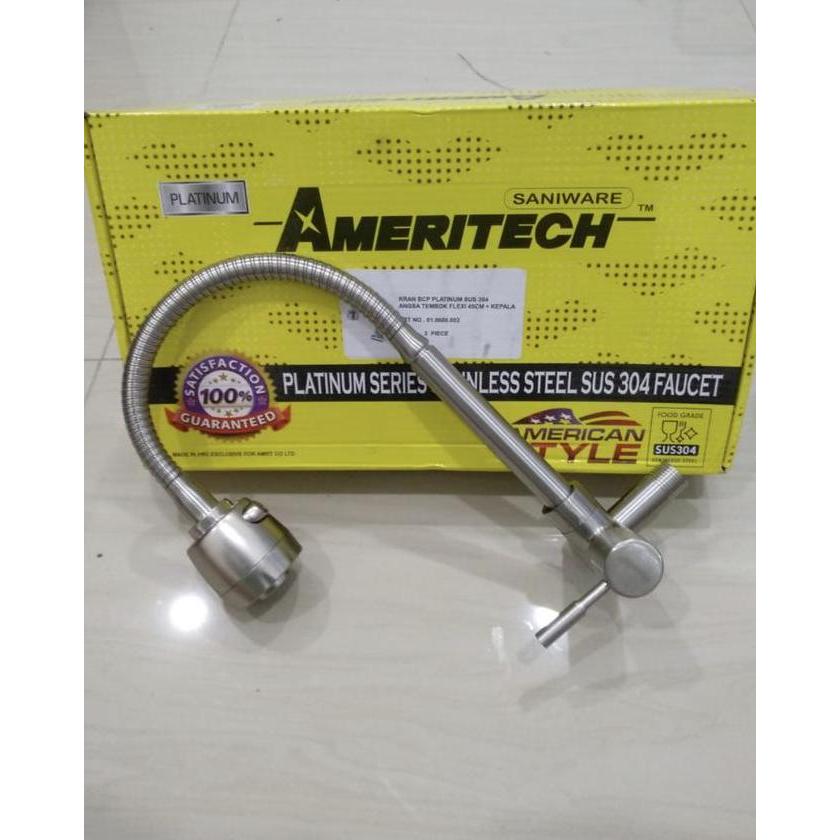 NEW Keran bak cuci piring stainless ss304 asli keran angsa flexibel