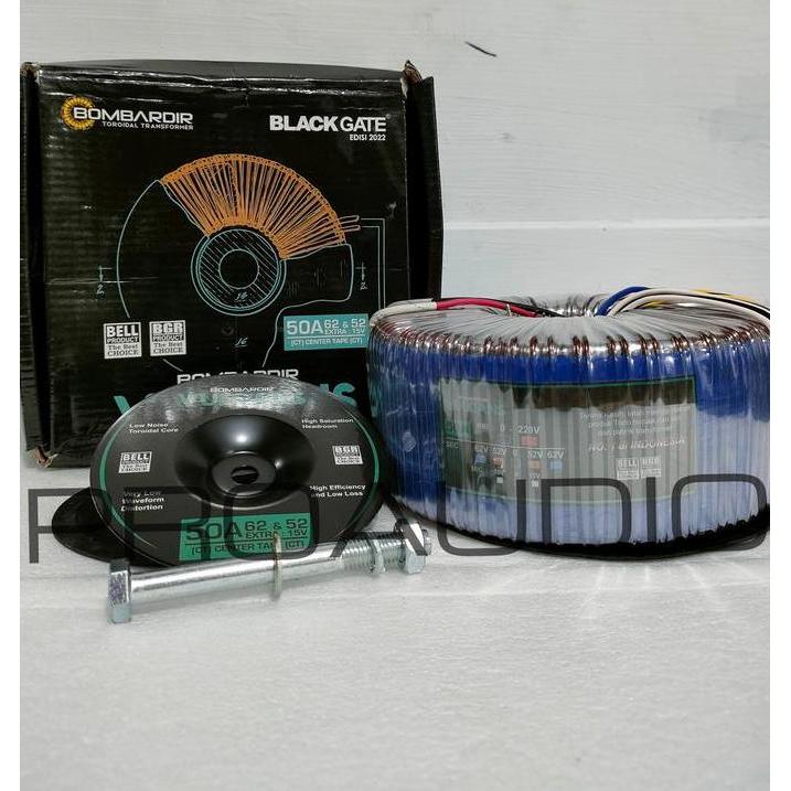 NEW TRAVO TRAFO 50A 62V 52V CT BOMBARDIR BLACKGATE VULCANS DONUT TOROID