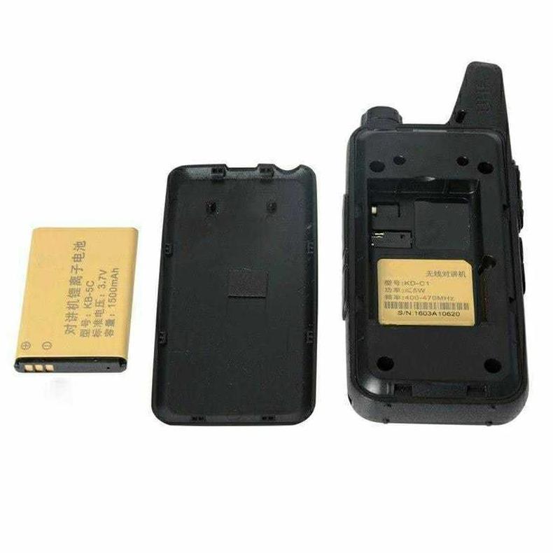 ISI 2 HT WLN WARNA BLACK | HT WLAN SEPASANG UHF TWO WAY | RADIO KOMUNIKASI TAKTIS MEMPERMUDAH  KOMUN