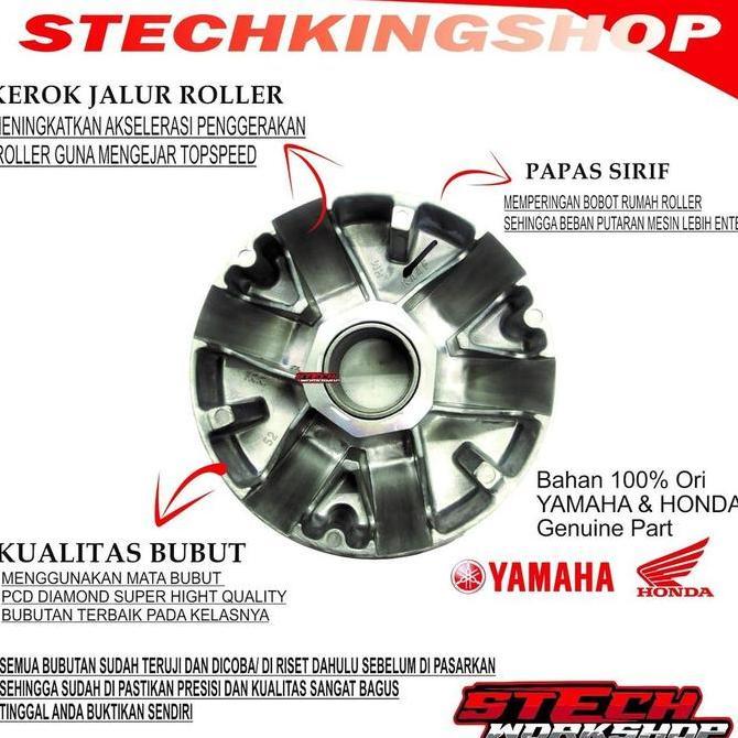 PULLEY PCX 160 CC RUMAH ROLLER BUBUT RACING PCX 160 CC Original