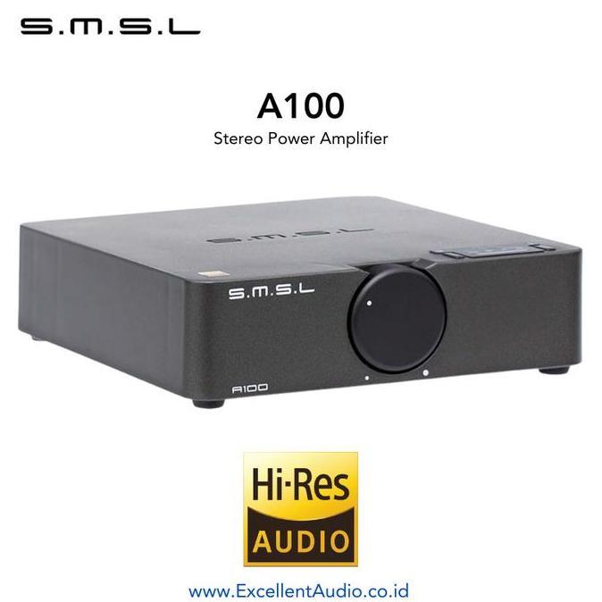 Amplifier SMSL A100 A-100 A 100 Stereo Amplifier 2x80W Infineon Chip