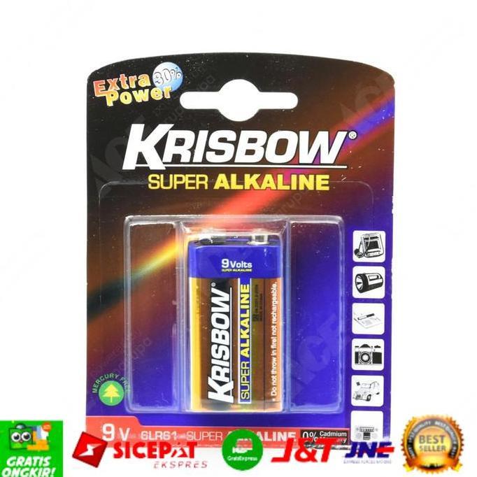 TERLARIS KRISBOW BATERAI ALKA9V