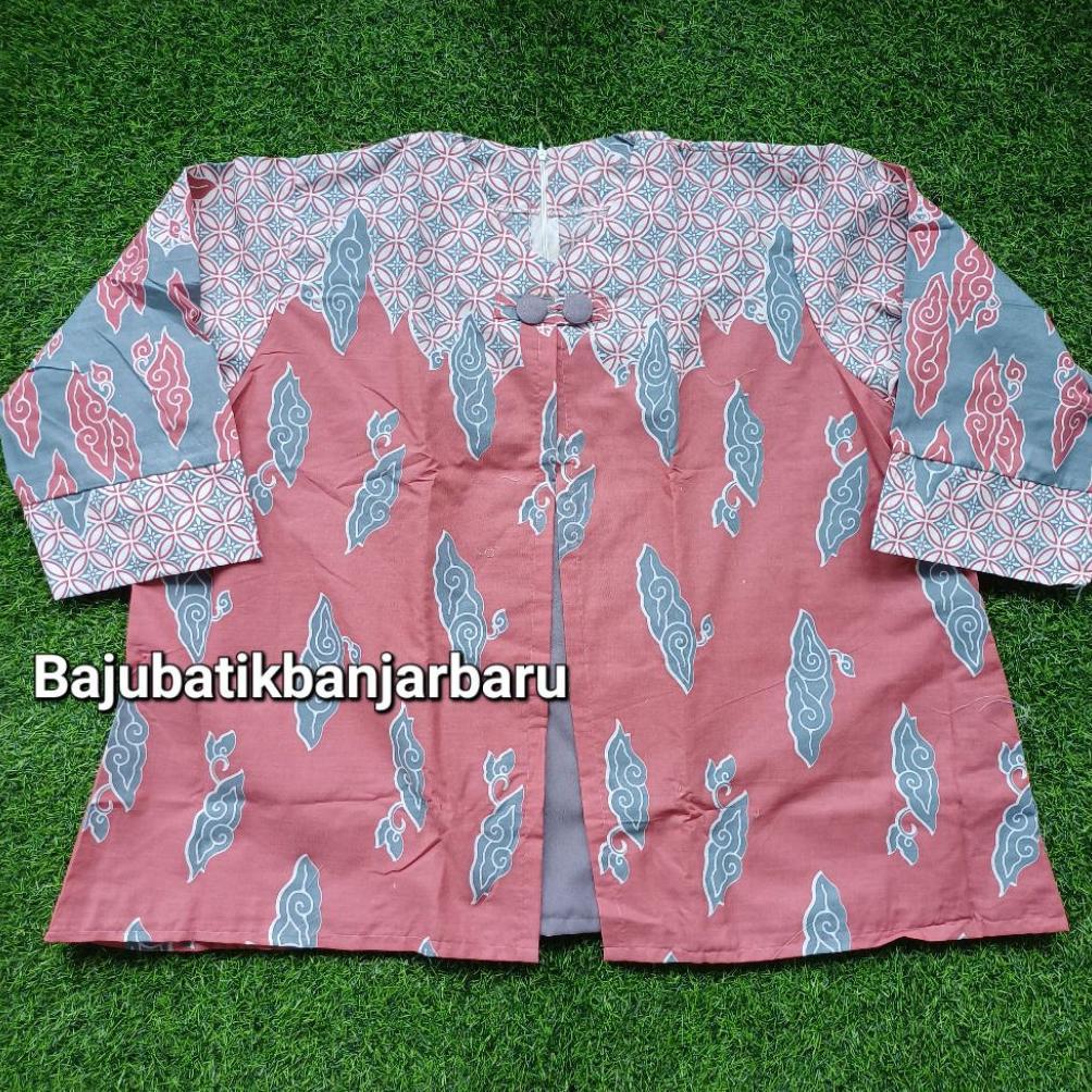 Batik Wanita Jumbo Baju Batik Wanita Size Jumbo Blouse Batik Wanita Size Jumbo LD 118 sd LD 140