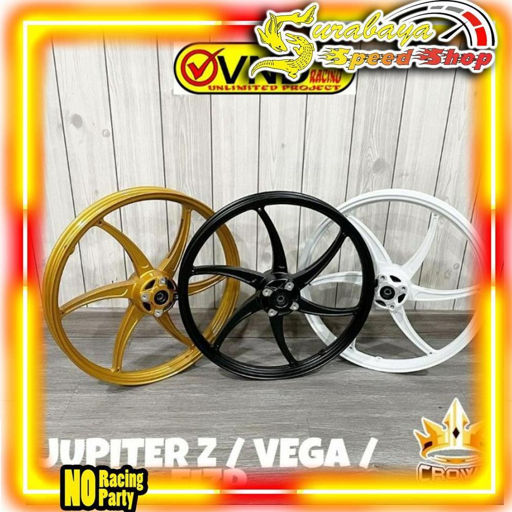 VND Velg Depan Tipe Six Star 6 Palang Ring 17 Mio Jupiter Z Mx Old Vega F1ZR Ukuran 140 Original VND