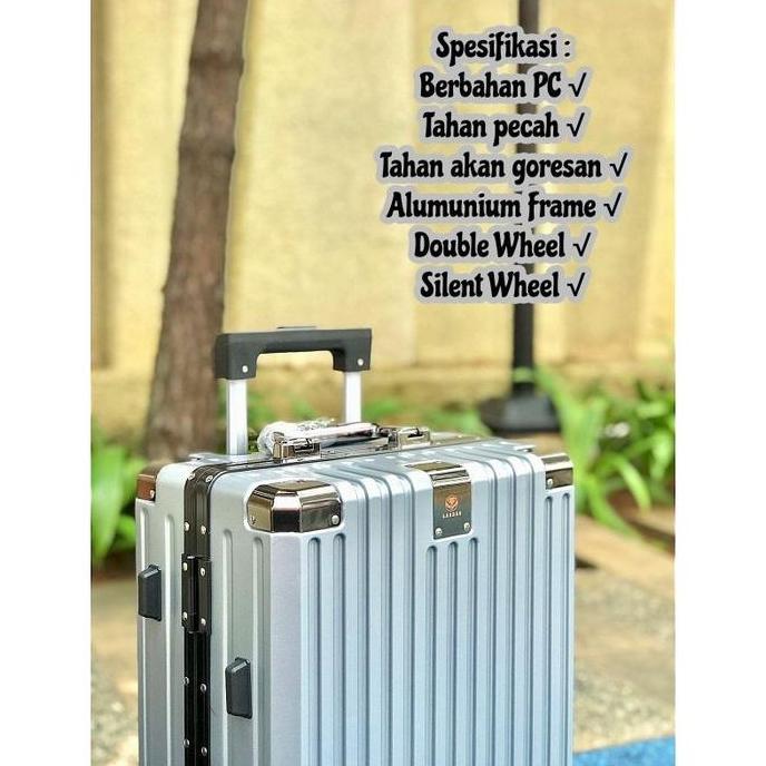 LAODAO Ukiyo Koper 20" Kabin 24" Bagasi / Aluminium Frame Non Zipper Koper Travel / Koper Fashion Ko