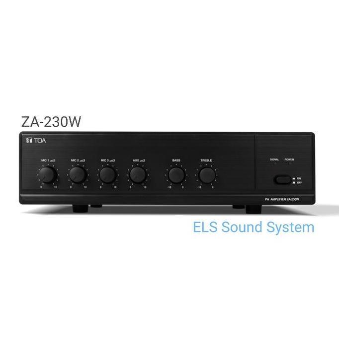 Power Mixer Amplifier Toa ZA-230W ZA-230 ZA230W ZA230 Ampli Toa 30w