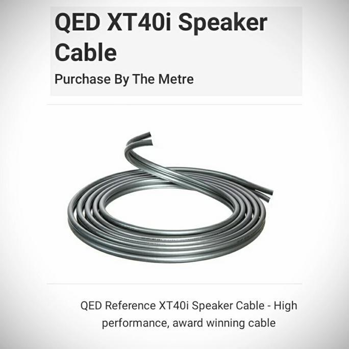 QED Reference XT40i speaker cable per meter