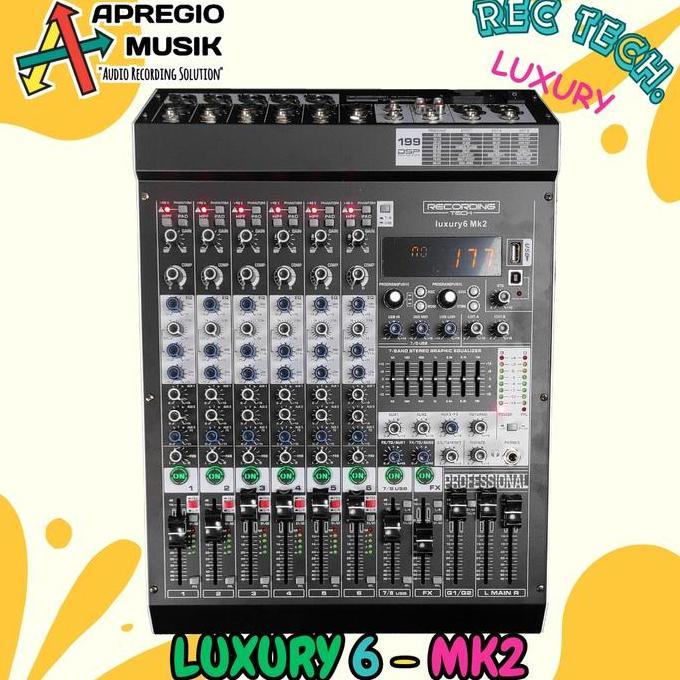RECORDING TECH RT LUXURY 4 6 8 12 luxury4 luxury6 luxury8 luxury12 mk2 mk 2 mkII  USB Audio Mixer wi