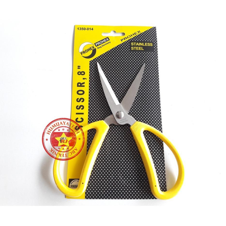 Gunting Kain 8 Inch Prohex / Gunting Kodok Stainless / Gunting Kain Stainless