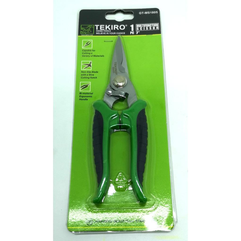 Tekiro Gunting Seng 7 Inch / Gunting Plat 7" Tekiro / Gunting Serbaguna 7" Tekiro